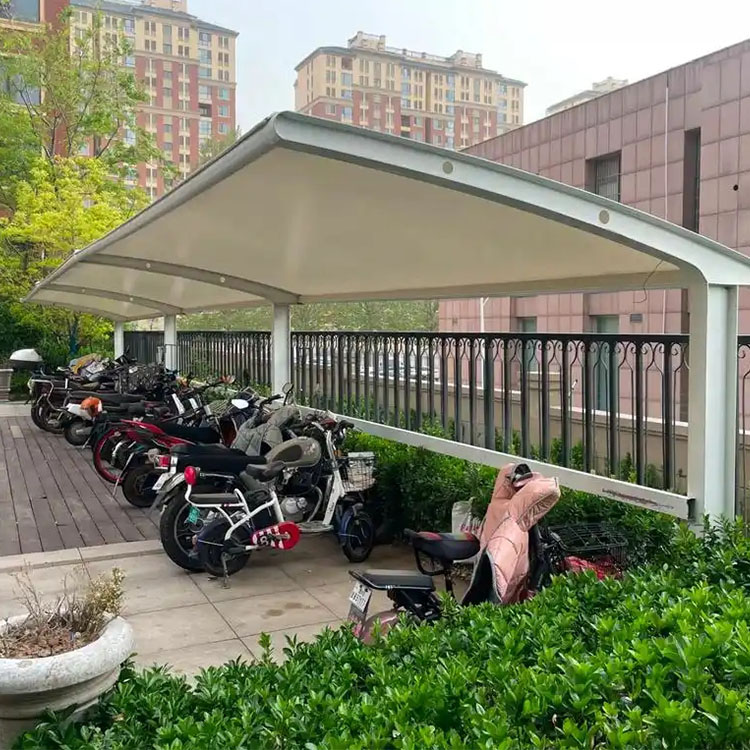 云县膜结构电动车棚